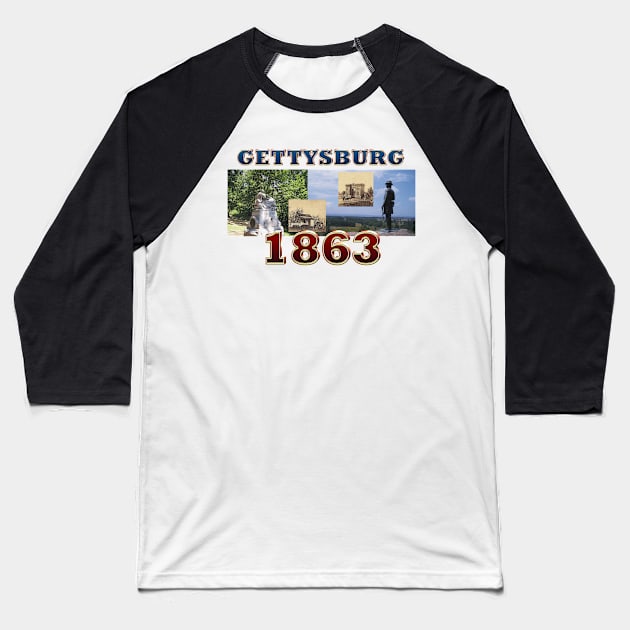 Gettysburg Baseball T-Shirt by teepossible